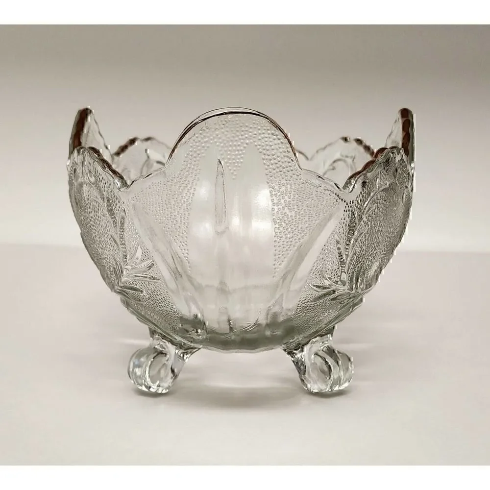 Vintage Lombardi Gold Trim by Jeannette Glass Company 10
